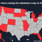 Highest minimum wage in us by state