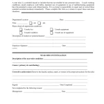 Report any unsafe conditions